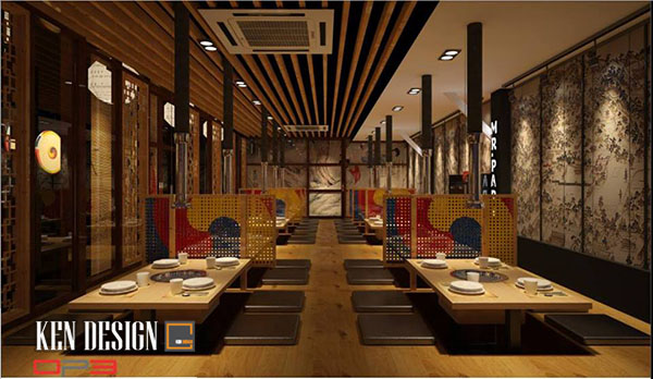 Một số lưu ý khi thiết kế nội thất nhà hàng phong cách Hàn